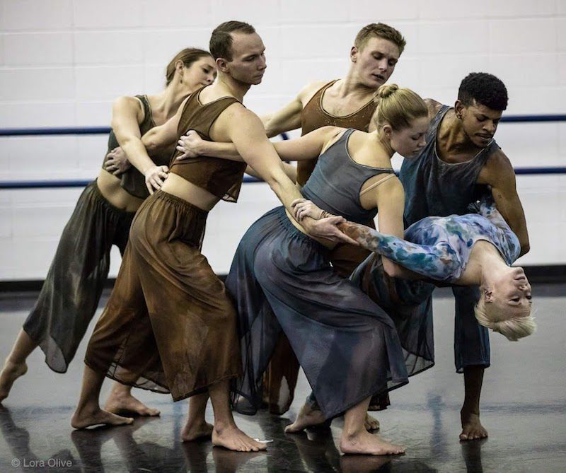 Dance Kaleidoscope in Rehearsal